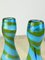 Vases en Polychromie de Murano, 1970s, Set de 2 9