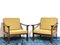 Vintage Danish Yellow Easy Chairs, 1960s, Danimarcaa, Set of 2, Image 3