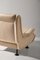 Italian Lounge Chairs in Beige Velvet by Marco Zanuso for Arflex, 1960s, Set of 2 9