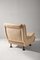 Italian Lounge Chairs in Beige Velvet by Marco Zanuso for Arflex, 1960s, Set of 2 10