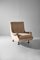 Fauteuils en Velours Beige par Marco Zanuso pour Arflex, Italie, 1960s, Set de 2 1