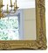 Specchio da parete grande antico dorato, Immagine 5