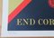 Shepard Fairey (Obey), End Corruption, 2016, Serigrafía, Imagen 2
