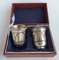 20th Century Russian Liqueur Tumblers in Silver with Hallmarks, Set of 2 7