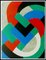 Sonia Delaunay, Composición, 1969, Litografía original, Imagen 1