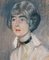 Jean-Gabriel Domergue, Portrait of an Elegant Woman, Original Pastel Drawing 5