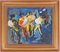 Pierre Ambrogiani, The Bullfighters, Signed Oil on Panel, Framed 1