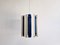 Blue and White Pendant Lamp by Yki Nummi for Orno, Finland, Mexico, 1960s 1