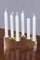 Kubische Schwedische Kerzenständer aus Messing von Gusum Metallslöjden, 1980er, 12 Set 4