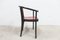 Baumann Armchairs Model Diese in Colour Wengé and Red from Pagnon Pelhaître, Set of 6 2