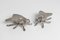 Mini Fly Ashtrays in Stainless Steel, 1970s, Set of 2 16