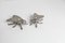 Mini Fly Ashtrays in Stainless Steel, 1970s, Set of 2, Image 10