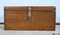 Small 19th Century Naval Chest in Teak 10