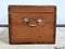 Small 19th Century Naval Chest in Teak 12