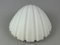 Lámpara de pared Shell era espacial de Glashütte Limburg, Alemania, Imagen 16