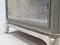 Silberner Vintage Kleiderschrank 4