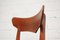 Mid-Century Danish Teak and Wool Dining Chairs from Schiønning & Elgaard, 1960s, Set of 4, Image 11