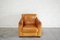 Vintage Italian Cognac Leather Club Lounge Chair from Giovanni SFORZA Collection 2