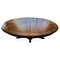 Großer französischer Ovaler Tisch aus Eiche, 1950 2