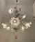 Large Venetian Murano Glass Harlequin Chandelier, 1960s 10