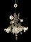 Large Venetian Murano Glass Harlequin Chandelier, 1960s 5