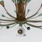 Lámpara de araña italiana con decoración floral, Imagen 5