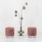 Tabourets Mid-Century Rose, Set de 2 4