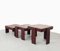 Vintage Nesting Tables by Gianfranco Frattini for Cassina, 1960s, Set of 3 18
