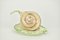 Italian Ceramic Snail on Cabbage Saucière, 1970s, Set of 2, Image 5