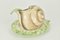 Italian Ceramic Snail on Cabbage Saucière, 1970s, Set of 2, Image 7