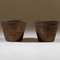 Vintage Italian Copper Plant Pots, Set of 2 2