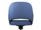 Italian Blue Fabric and Metal Swivel Desk Chair, 1960s-1970s, Image 8