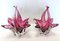 Vintage Pink Murano Glass Trinket Bowls, Italy, 1950s, Set of 2 4