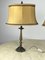 Vintage Italian Bedside Table Lamps in Bronze, 1940s, Set of 2 5