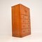 Art Deco Tallboy Kommode oder Schrank aus Nussholz, 1920er 2