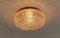 Round Bubble Glass Flush Mount Lamp by Helena Tynell, Germany, 1960s 2