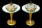 Brass and Glass Table Lamps attributed to Pietro Chiesa for Fontana Arte, 1950s, Set of 2 4