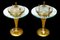 Brass and Glass Table Lamps attributed to Pietro Chiesa for Fontana Arte, 1950s, Set of 2, Image 4