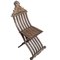 Vintage Syrian Inlaid Folding Chair, Image 1