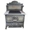 19th Century Swedish Metal and Tile Stove 1