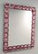 Ruby Murano Glass Mirror by Fratelli Tosi, Image 1