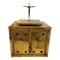 Caja de iglesia antigua con crucifijo de bronce dorado, España, Imagen 5