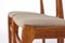 Dänische Vintage Stühle aus Nussholz, 1960er, 2er Set 7
