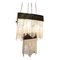Bronze and Crystal Hanging Lamp, Set of 2 2