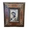 Vintage Wooden and Inlaid Wood Frame, Image 2