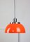 Space Age Orange Faro Pendant Lamp by Luigi Massoni for Guzzini, 1960s 3