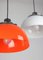 Space Age Orange Faro Pendant Lamp by Luigi Massoni for Guzzini, 1960s 10