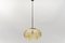 Large Oval Yellow Murano Glass Ball Pendant Lamp from Doria Leuchten, Germany, 1960s 8