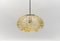 Large Oval Yellow Murano Glass Ball Pendant Lamp from Doria Leuchten, Germany, 1960s, Image 6