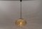 Large Oval Yellow Murano Glass Ball Pendant Lamp from Doria Leuchten, Germany, 1960s 3